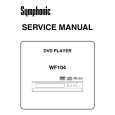 SYMPHONIC WF104 Instrukcja Serwisowa