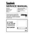 SYMPHONIC SC724FDF Instrukcja Serwisowa