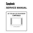 SYMPHONIC CWF20L6 Instrukcja Serwisowa