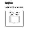 SYMPHONIC CSTL20D5 Instrukcja Serwisowa