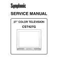SYMPHONIC CST427G Instrukcja Serwisowa