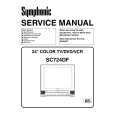 SYMPHONIC SC724DF Instrukcja Serwisowa