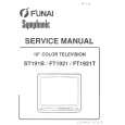 SYMPHONIC FT1921 Instrukcja Serwisowa