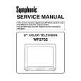 SYMPHONIC WF2702 Instrukcja Serwisowa